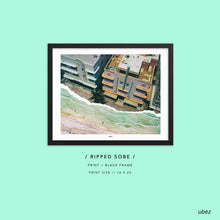 Load image into Gallery viewer, RIPPED SOBE // PRINT + FRAME
