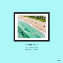 Load image into Gallery viewer, SOBED OUT // PRINT + FRAME
