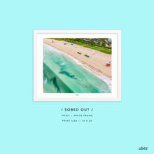 Load image into Gallery viewer, SOBED OUT // PRINT + FRAME
