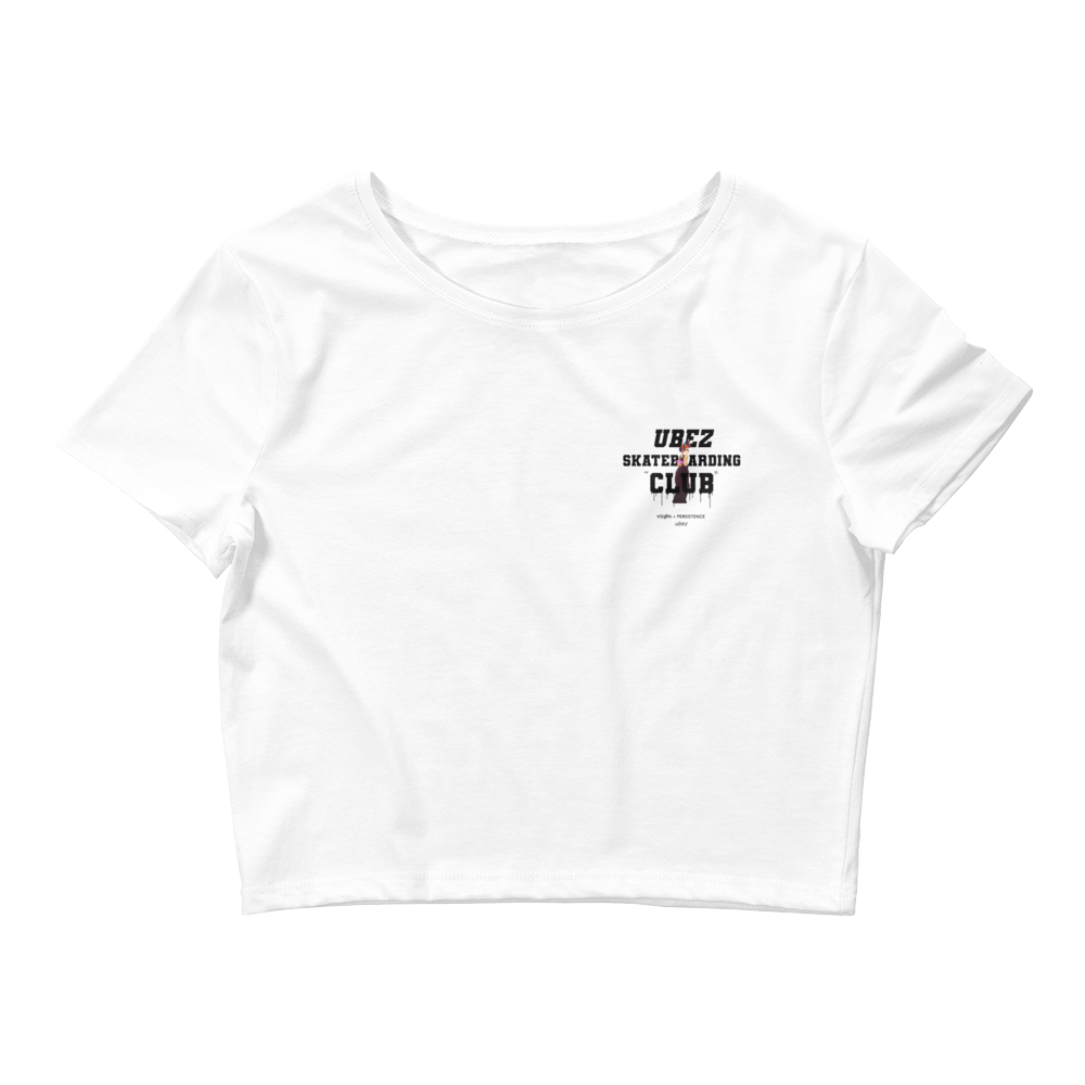 UBEZ SKATEBOARD CLUB // PREMIUM CROP TOP